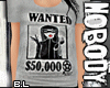 BL| Baggy Wanted Tee