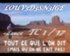 Tout ce que l'on dit