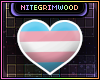 Trans Pride Heart