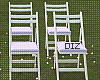 !!D Wedding Chairs Lilac