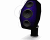 Animated speaker blue