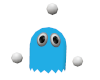 PacMan Pet Inky Ghost