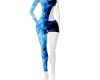 sexy enflamé bleu