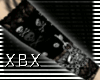 XBX  BLack Lace Scull