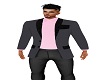 grey/pink full suit