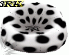 [3rk]white black beanbag