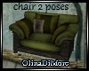 (OD) Green chair