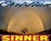 C Sinner Rainbow Sticker