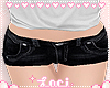 ✧.° kids black shorts