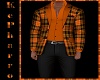 Plaid Orange Suit