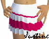 Pink n white skirt