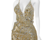 A& Sexy gold Dress