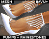 ! pumps + rhinestone DRV