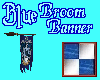 Blue Broom Banner