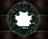 midnight xmas wreath