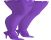 Elise Purple Heels