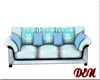 Winter Blue Frost Sofa