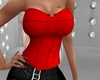 Busty Red Corset