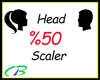 3~ Head Scale %50