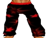 Red/Blk Punk Pants