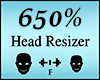 Head Scaler 650%