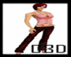 C3D- Red Jean Outfit