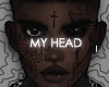 my head.