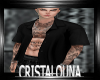 Gothic open shirt + tat