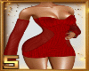 RED NATY CUTE DRESS SS