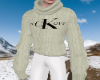 Knit sweater M