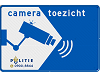 Camera toezicht sign