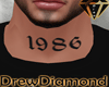 Dd- 1986 Neck Tattoo M