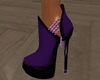 Purple Chained Heels