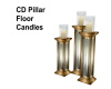 CD Pillar Floor Candles