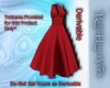 Red Halter Dress -Derive
