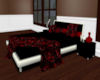 10p Bed Red & Black