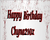 Chyna210x Bday Sign