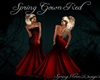 Spring Gown Red