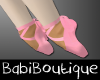 Pink Ballet Toe Shoes
