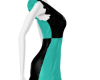 IMVU+ Black Aqua Dress