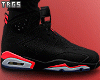 K. Black Sneakers