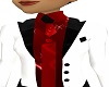 White/Red tux