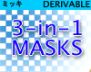 3-in-1 Masks #Derivable