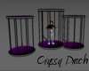Purple Wall Dance Cage
