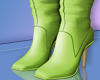 Green Fancy Boots