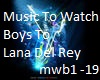 Music To Watch Boys To 