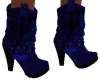 blue cowgirl boots