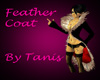 feather coat