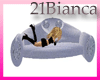 21b-sexy white couch 6 p