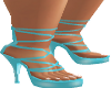 AC*Strapped heel azure